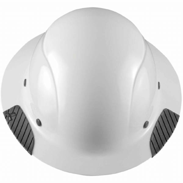 Lift Carbon Fiber Full Brim Hard Hat - White